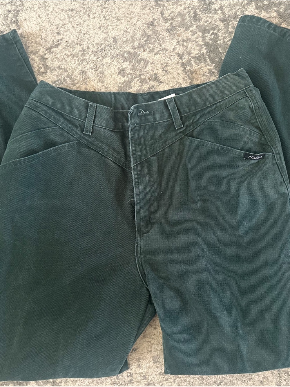 Women's Dark Green Rocky Mountain Jeans